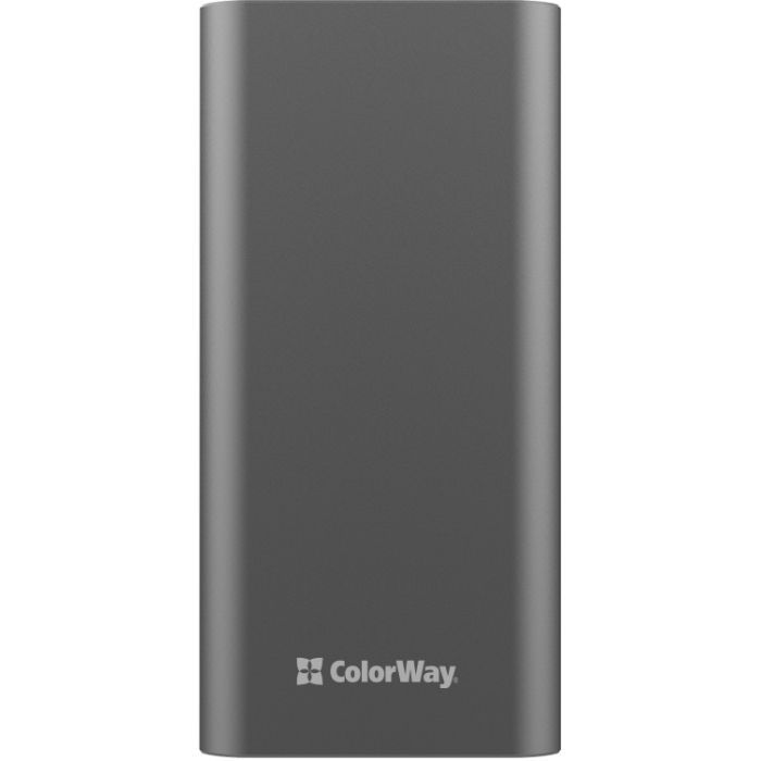Батарея универсальная ColorWay 20 000 mAh PD/20W, QC/3.0, USB-C/Micro-USB/Lightni Фото