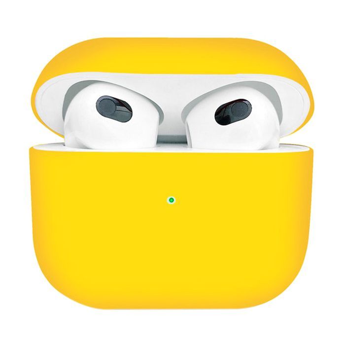 Чехол для наушников BeCover Silicon для Apple AirPods (3nd Gen) Yellow Фото