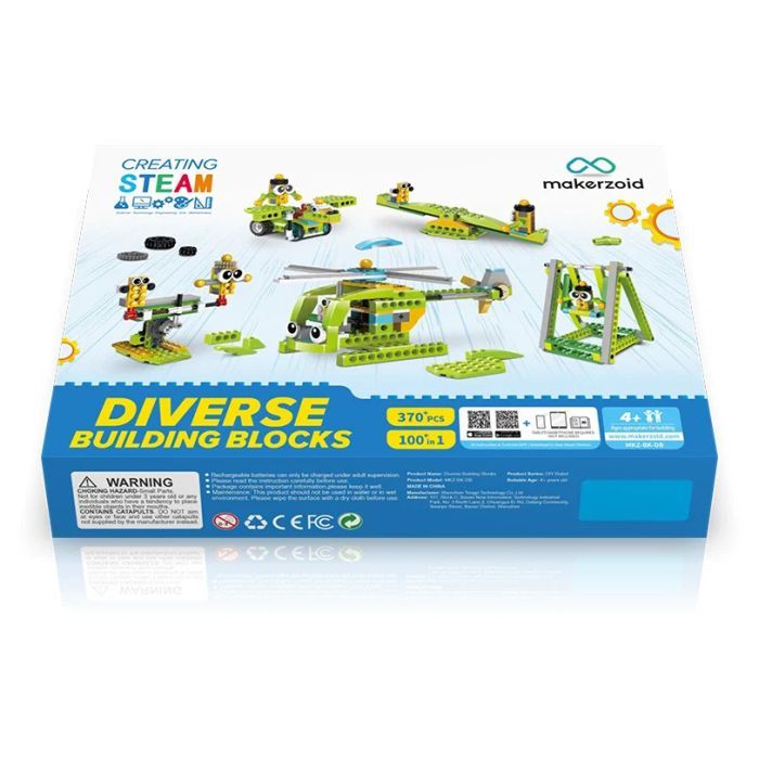 Конструктор Makerzoid Diverse Building Blocks Фото 2