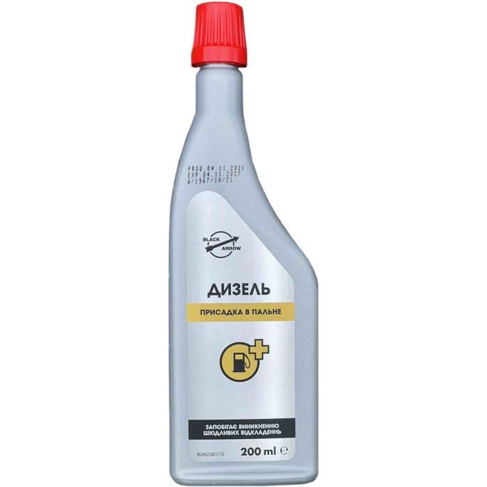 Присадка автомобильная Shell Black Arrow Diesel Additive, 0,2л Фото