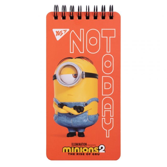 Блокнот Yes Minions 80 х 160 60 аркушів Фото