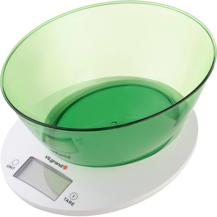 Весы кухонные Vilgrand VKS-533C green Фото