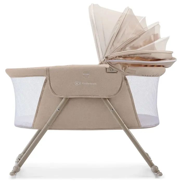 Кроватка Kinderkraft гойдалка Lovi Beige 3 в 1 Фото 1
