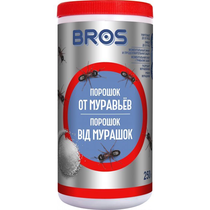Порошок от насекомых Bros від мурашок 250 г Фото