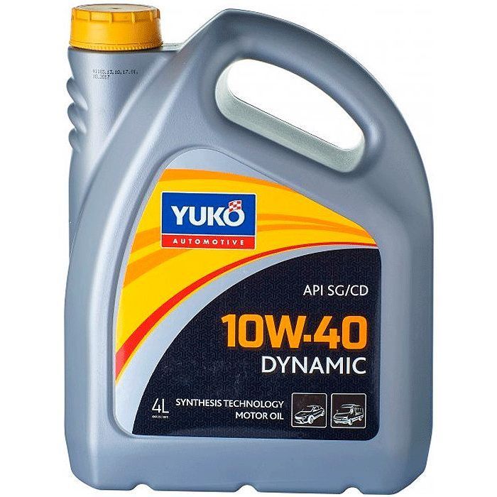 Моторное масло Yuko DYNAMIC 10W-40 4л Фото