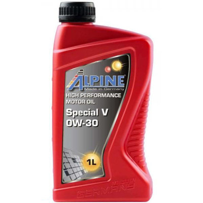 Моторное масло Alpine 0W-30 Special V 1л Фото