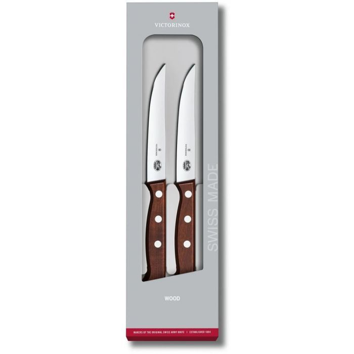 Набор ножей Victorinox Wood Steak Set 2шт Straight Фото
