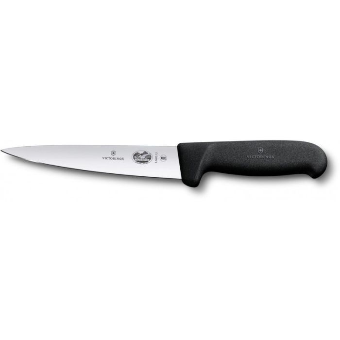 Кухонный нож Victorinox Fibrox Sticking 12см Black Фото