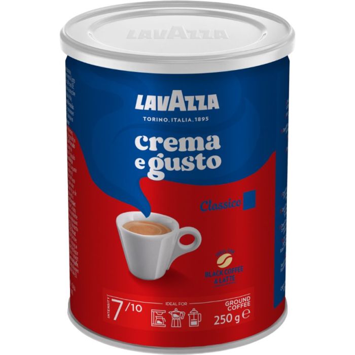 Кофе Lavazza Crema&Gusto молотый 250 г ж/б Фото