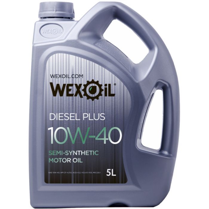 Моторное масло WEXOIL Diesel Plus 10w40 5л Фото
