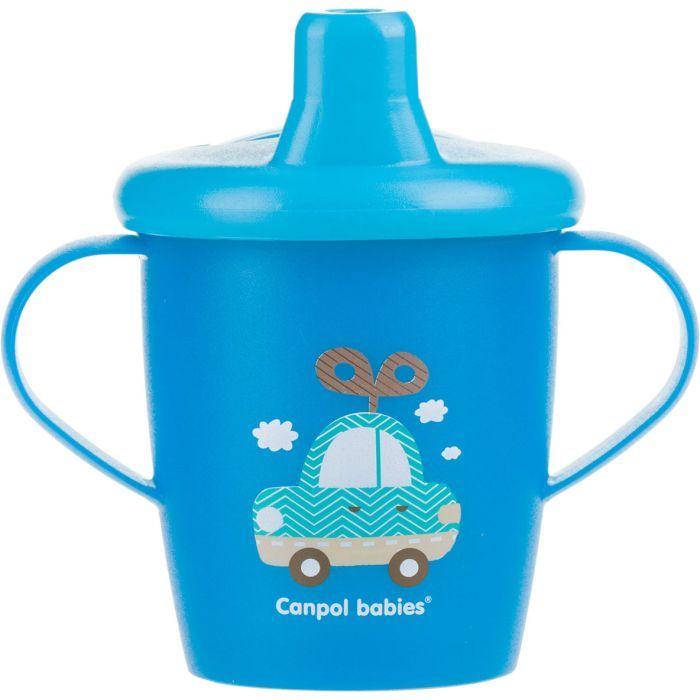 Поильник-непроливайка Canpol babies Toys 250 мл Голубая Фото