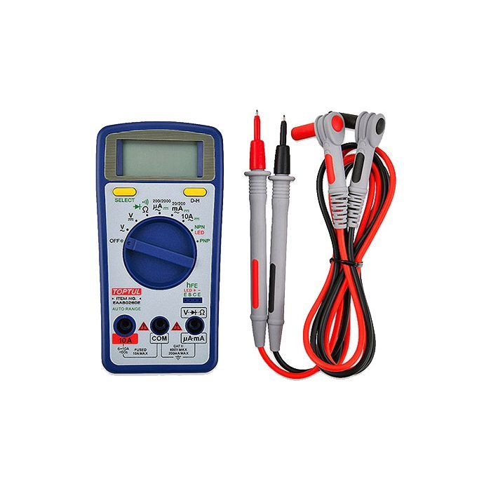 Цифровой мультиметр Toptul EAAB0260E Фото