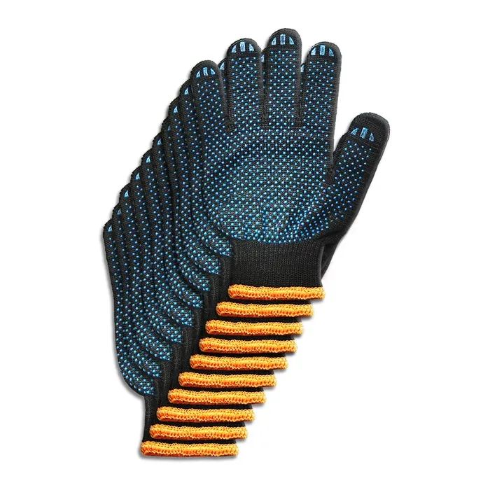 Защитные перчатки Stark Black 4 нити 10 шт Фото