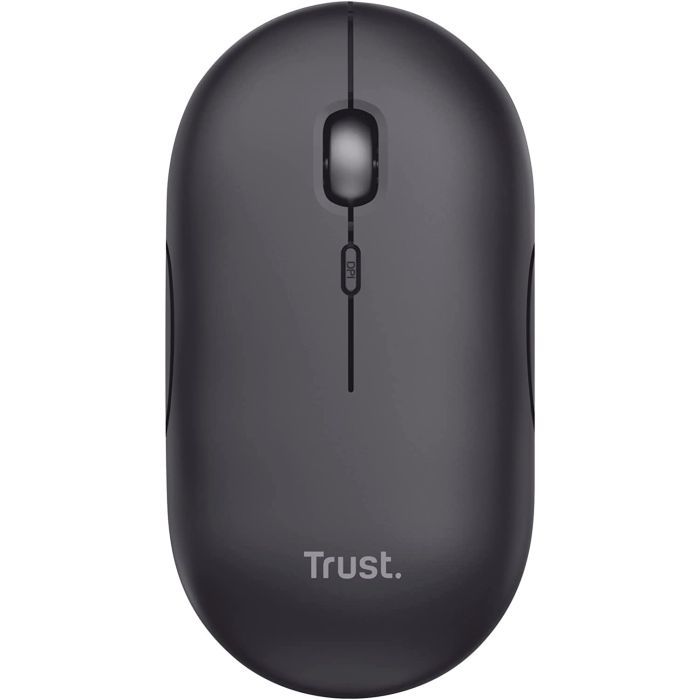 Мышка Trust Puck Wireless/Bluetooth Silent Black Фото