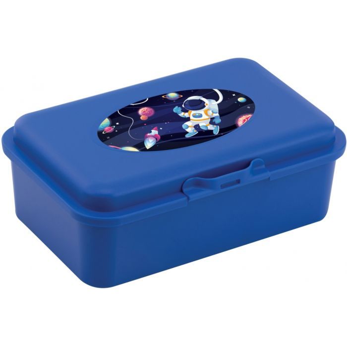 Ланч-бокс детский Economix SPACE 750 мл, синий Фото