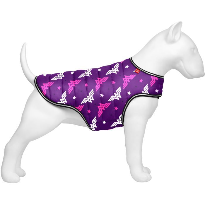 Курточка для животных WAUDOG Clothes "Чудо-женщина фиолет" XL Фото