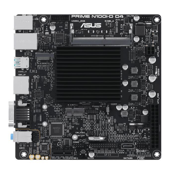 Материнская плата ASUS PRIME N100I-D D4-CSM Фото