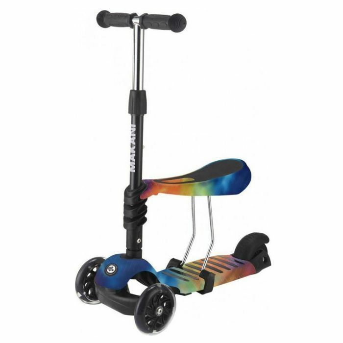 Самокат Kikka BOO Makani 3in1 Ride Skate (Rainbow) Фото