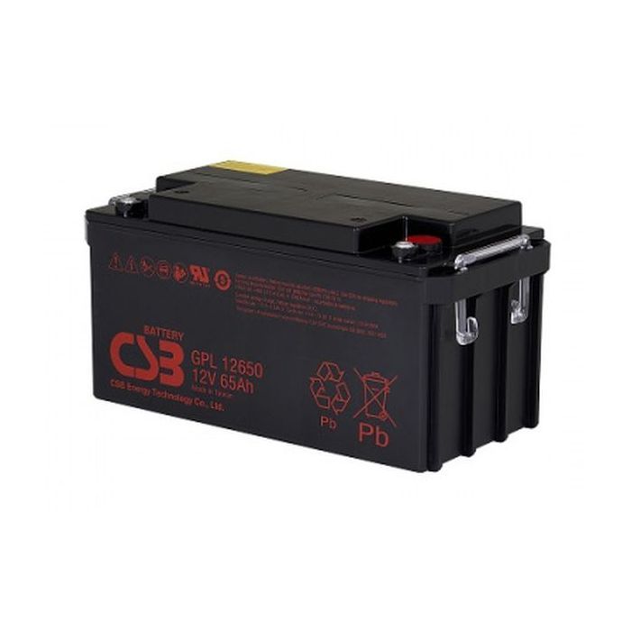 Батарея к ИБП CSB GPL12650, 12V 65Ah Фото