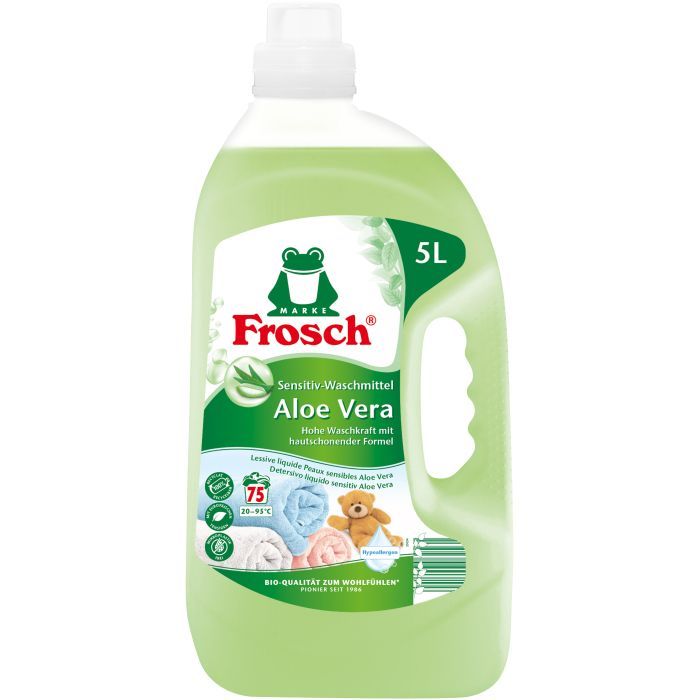 Гель для стирки Frosch Aloe Vera Sensitiv 5 л Фото