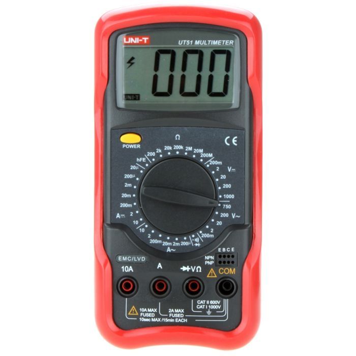 Цифровой мультиметр UNI-T UT51 Фото