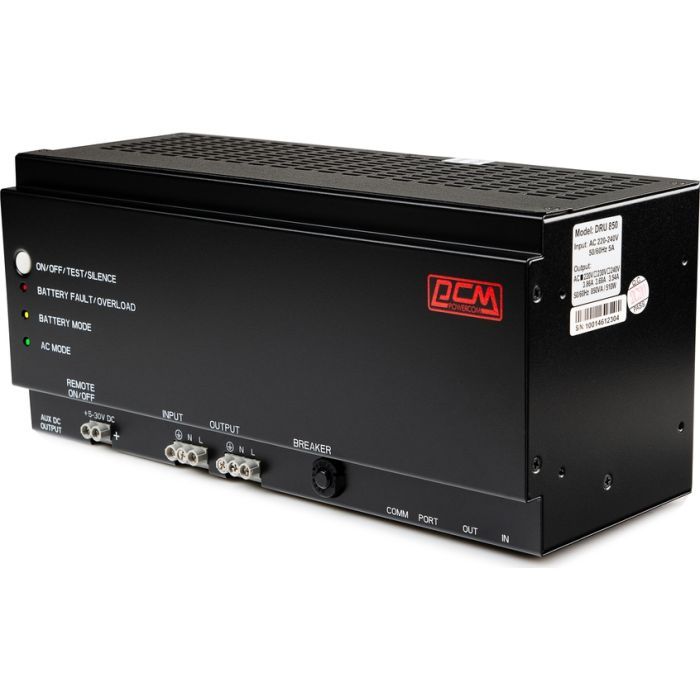 Источник бесперебойного питания Powercom DRU850DIN, 510W Фото