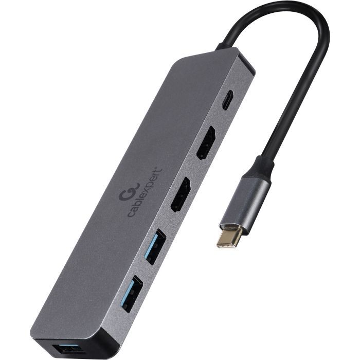 Концентратор Cablexpert USB-C 3-in-1 Фото