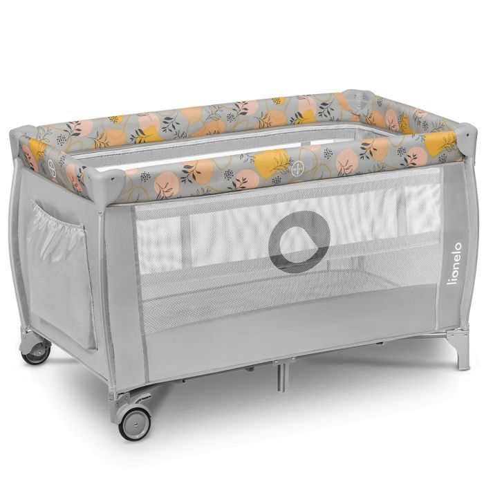 Детский манеж Lionelo Stefi Plus Pink Yellow Фото 3