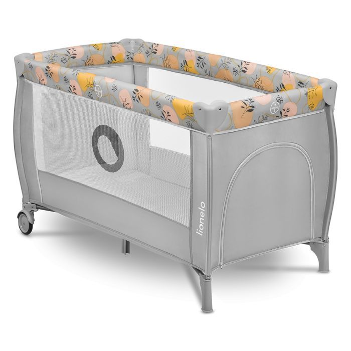 Детский манеж Lionelo Stefi Plus Pink Yellow Фото 4