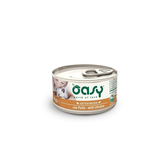 Консервы для кошек OASY Курица 85 г Фото