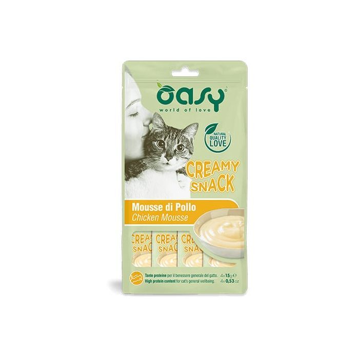 Лакомство для котов OASY Сreamy Курка 60 г Фото