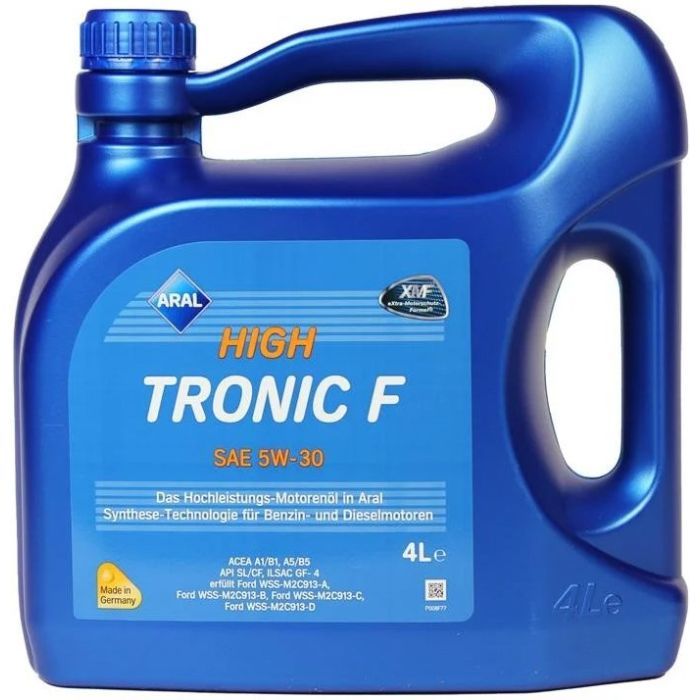 Моторное масло Aral HighTronic F 5W-30, 4л Фото