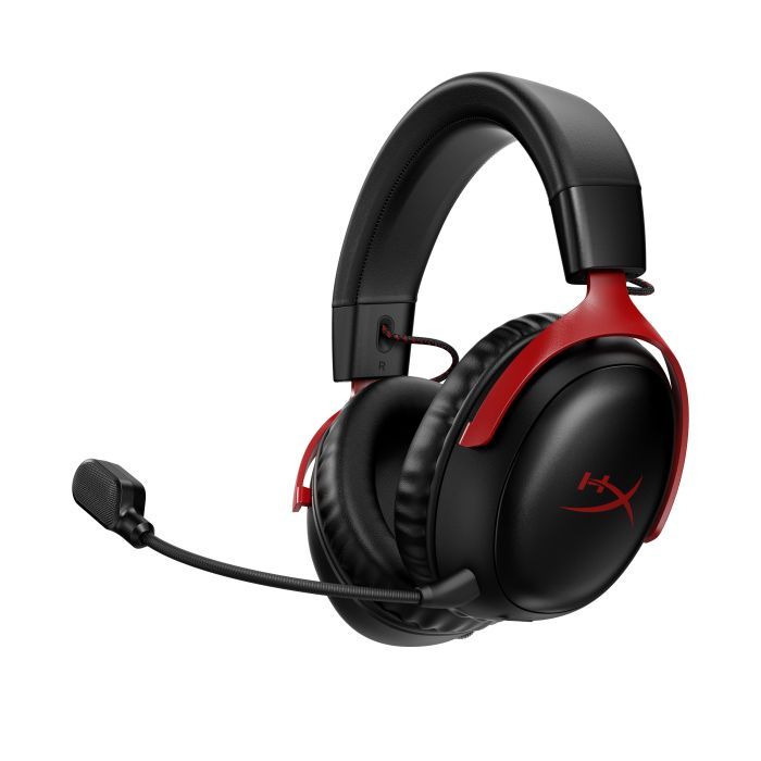 Наушники HyperX Cloud III Wireless Black-Red Фото