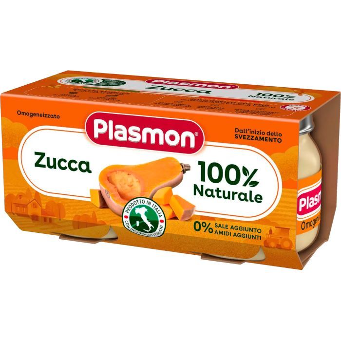 Детское пюре Plasmon Тыква 2х80 г Фото
