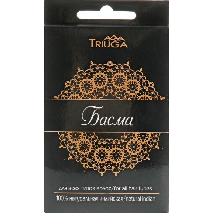 Басма Triuga Аюрведическая Черная 25 г Фото