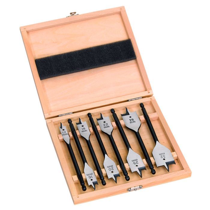 Набор сверл Milwaukee перьевых 8шт Фото