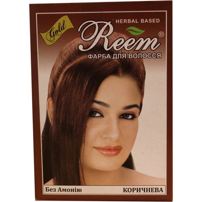 Краска для волос Reem Gold Коричнева 60 г Фото