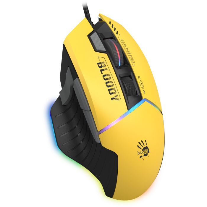 Мышка A4Tech Bloody W95 Max RGB Activated USB Sports Lime Фото 1