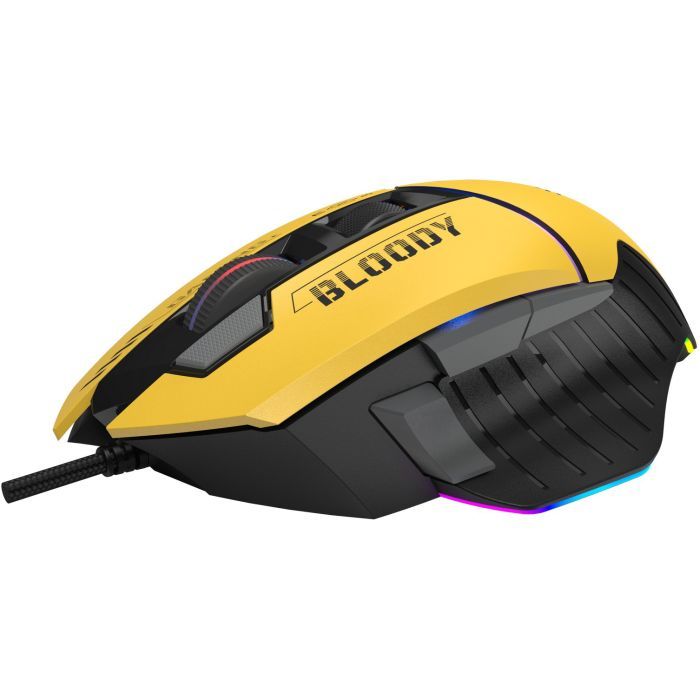 Мышка A4Tech Bloody W95 Max RGB Activated USB Sports Lime Фото 4