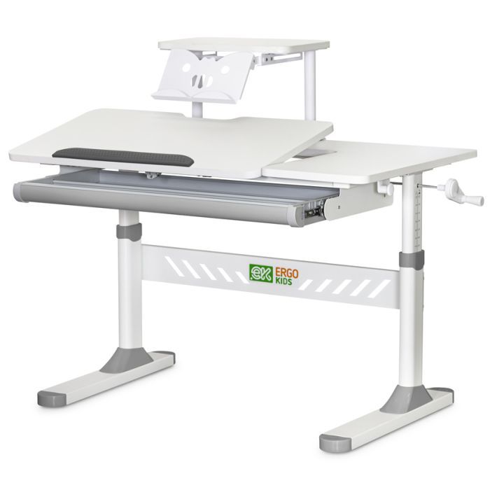 Парта ErgoKids с полкой Grey Фото