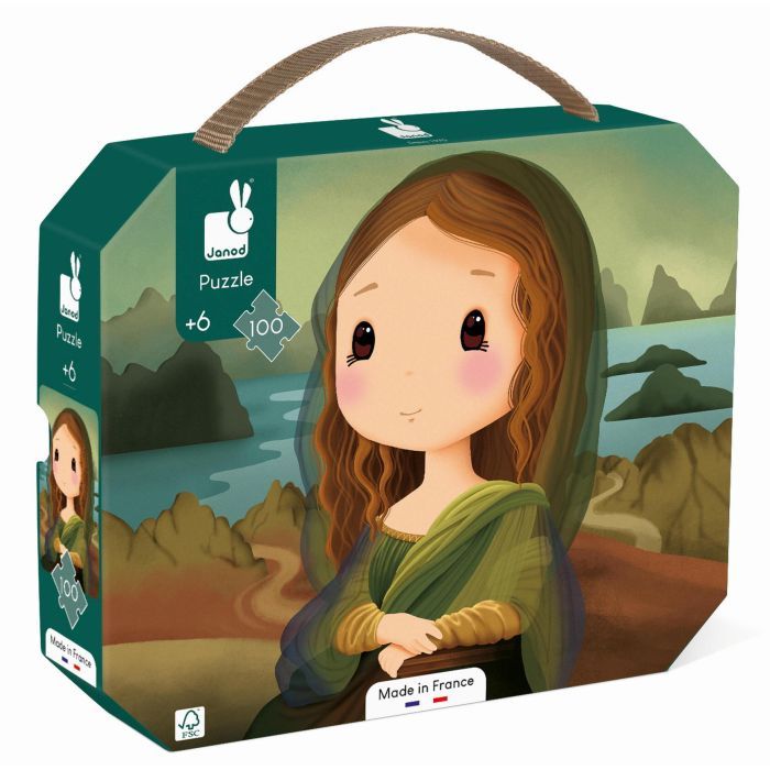 Пазл Janod по мотивам Леонардо да Винчи 100 элементов Фото