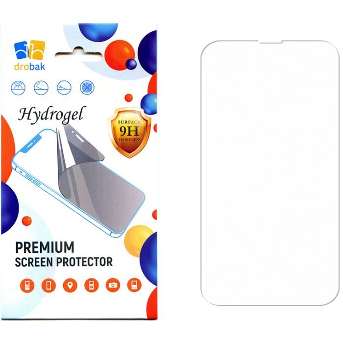 Пленка защитная Drobak Hydrogel Apple iPhone 15 Plus Фото
