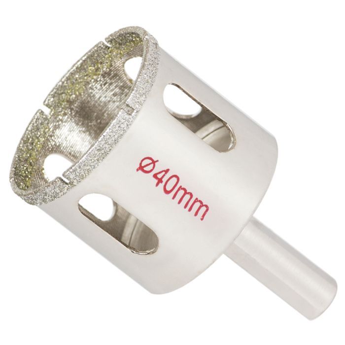 Коронка Sigma алмазная по керамике и стеклу 40мм Фото