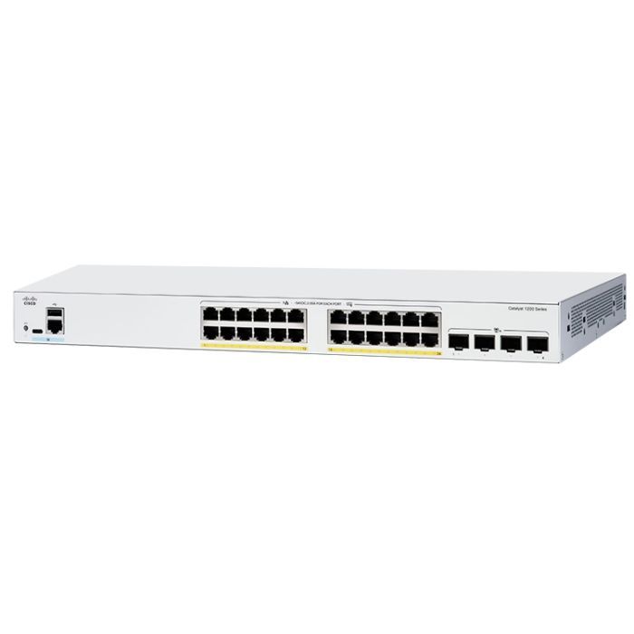 Коммутатор сетевой Cisco C1200-24FP-4G Фото