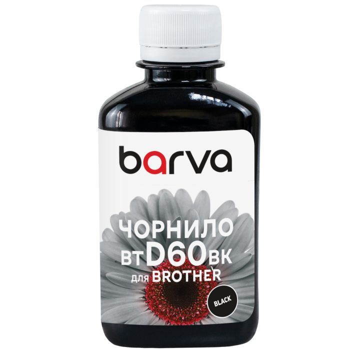 Чернила Barva Brother BTD60BK 180 мл Фото