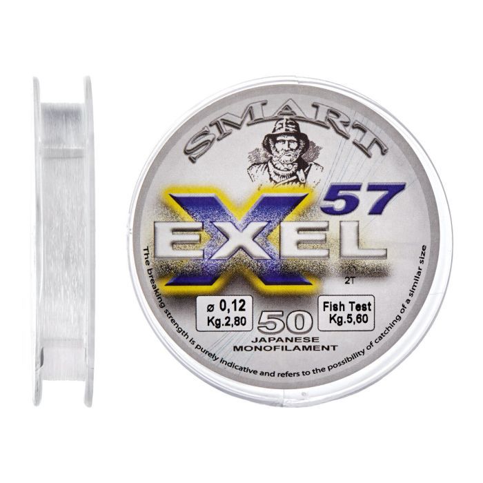 Леска Smart Exel 57 50m 0.14mm 3.0kg Фото