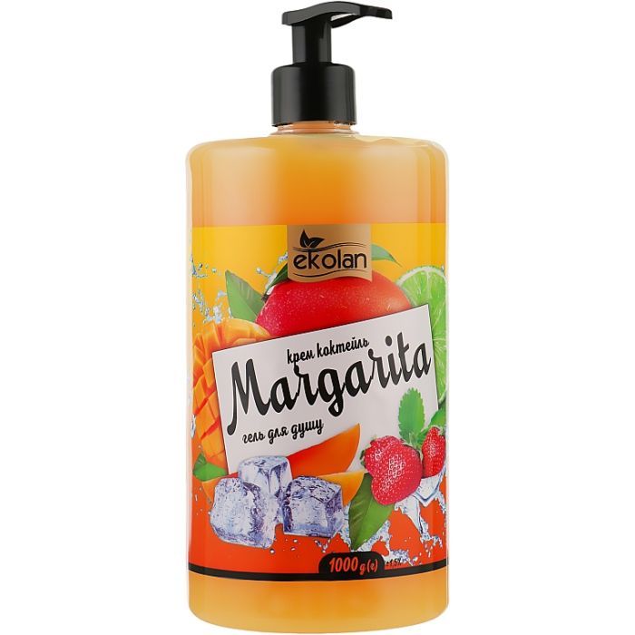 Гель для душа Ekolan Margarita Крем-коктейль 1000 г Фото