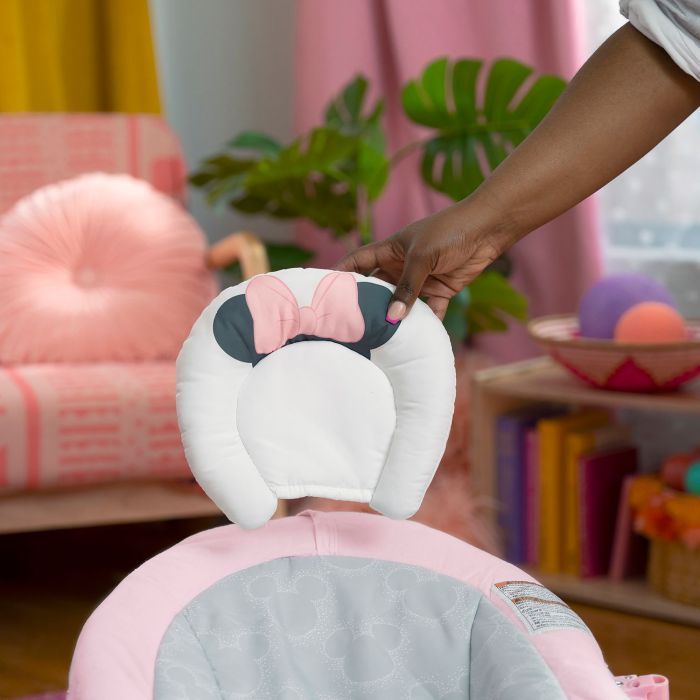 Кресло-качалка Bright Starts Minnie Mouse Rosy Skies Фото 5
