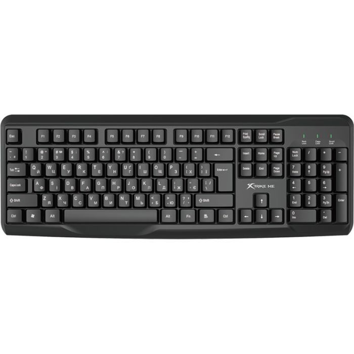 Клавиатура Xtrike ME KB-229 USB UA Black Фото