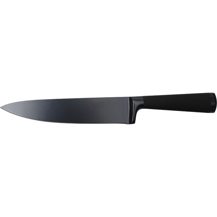Кухонный нож Bergner Black Blade шеф 20 см Фото